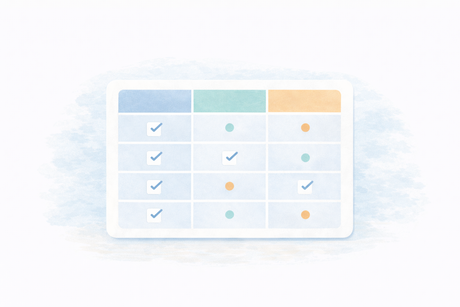 主要おもちゃサブスクの特典・制約・対象 比較イメージ