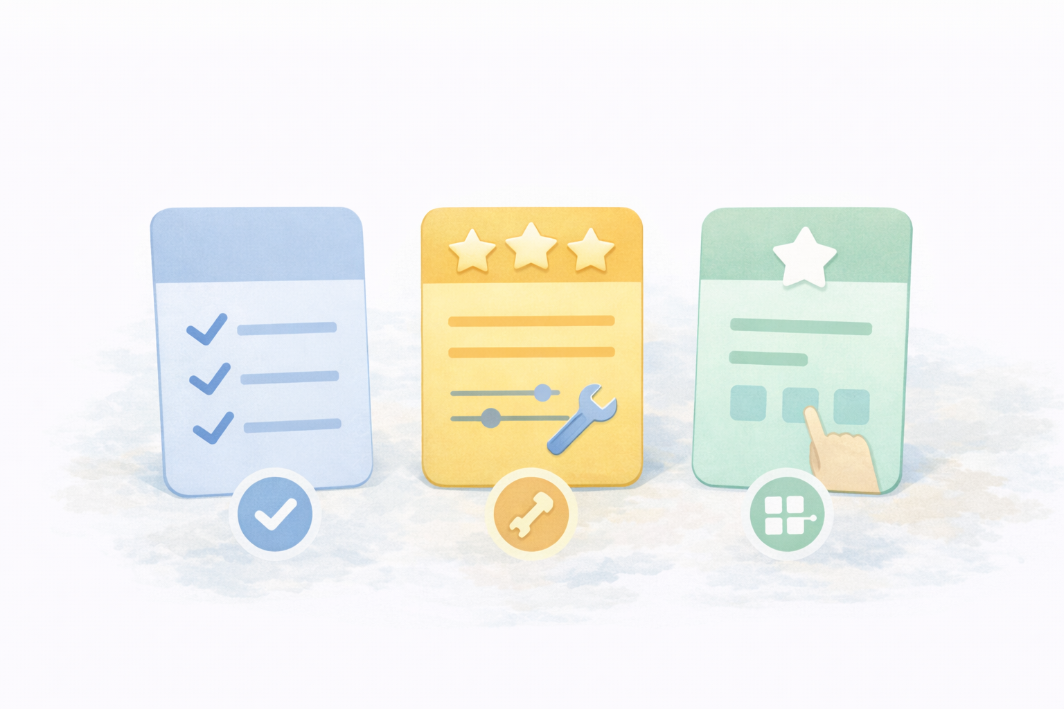 スタンダード/プレミアム/セルフの比較イメージ