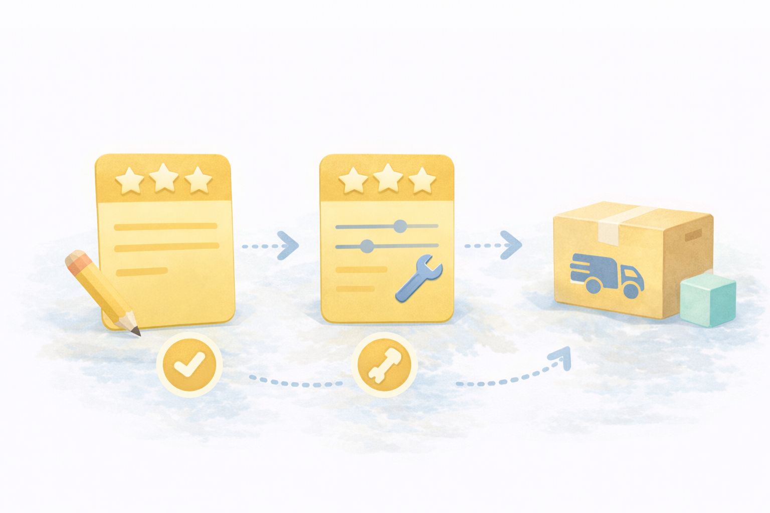 プレミアムコース：提案後に変更できるイメージ