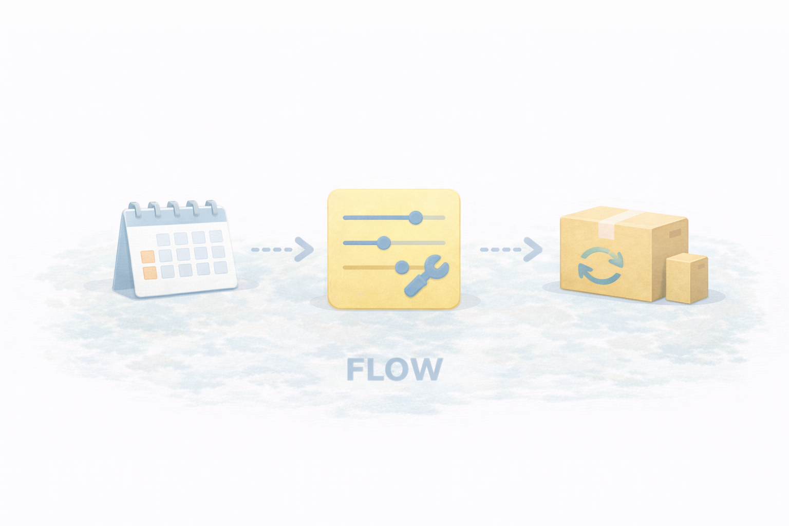 交換の流れ（発送基準日とイレギュラー交換）