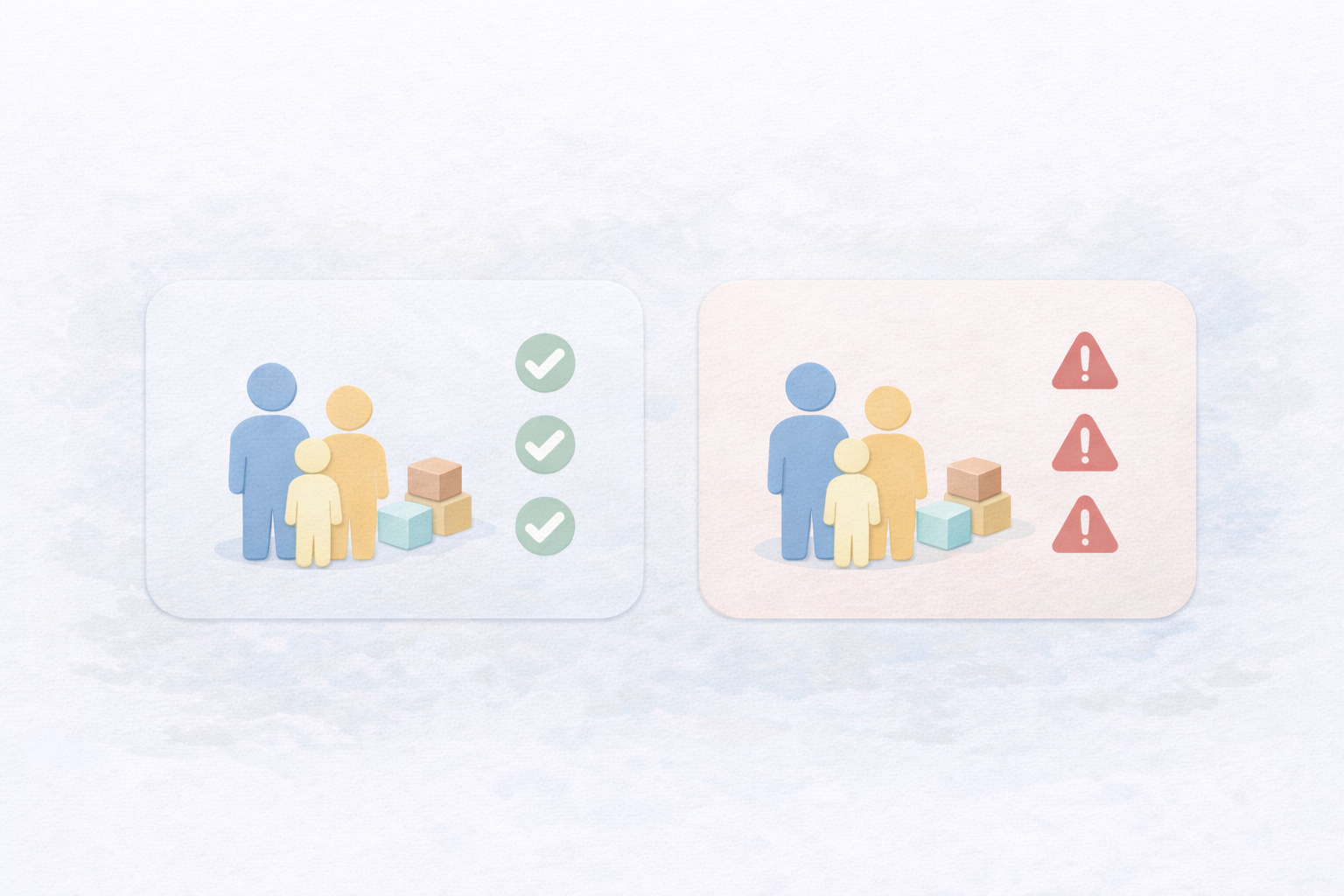 トイズレンタが向く家庭・向かない家庭