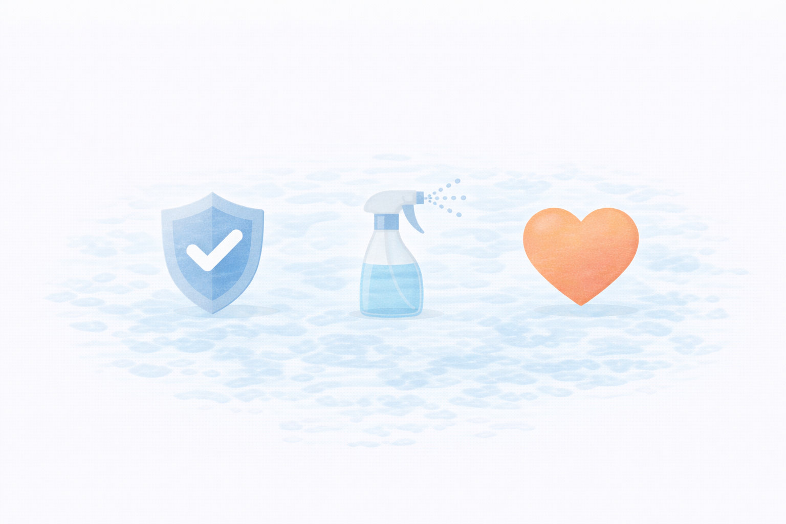 衛生と安心のイメージ