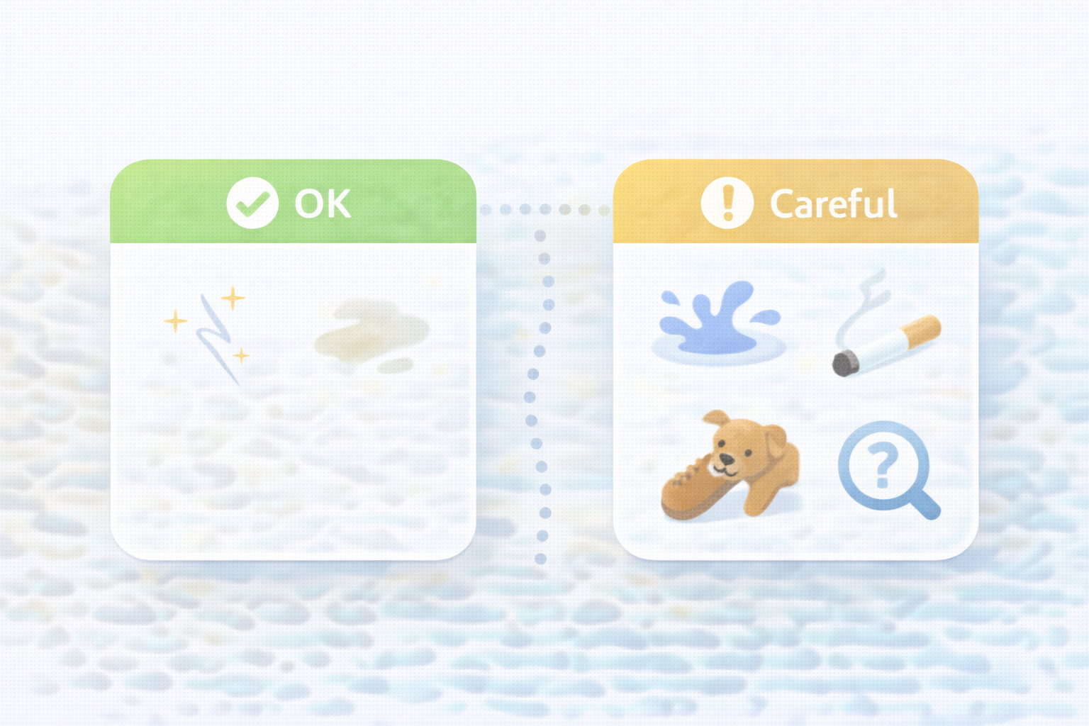 弁償不要と買取対象の境界線（破損・汚れ・水没・紛失）