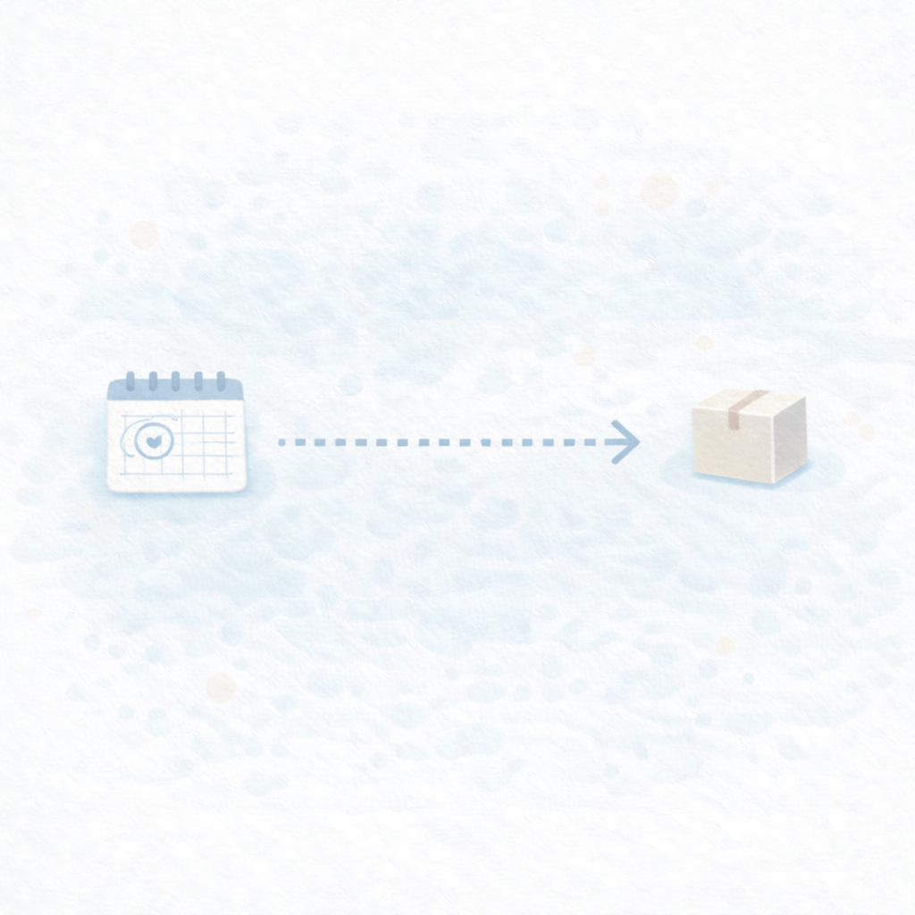 解約期限14日前と返却期限5日後をタイムラインで整理