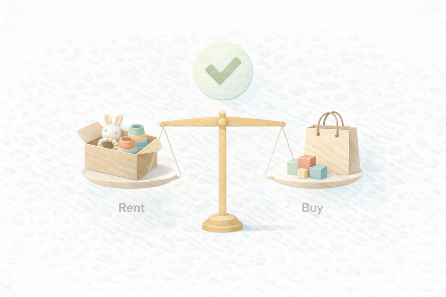 2歳 レンタルvs購入 判断表