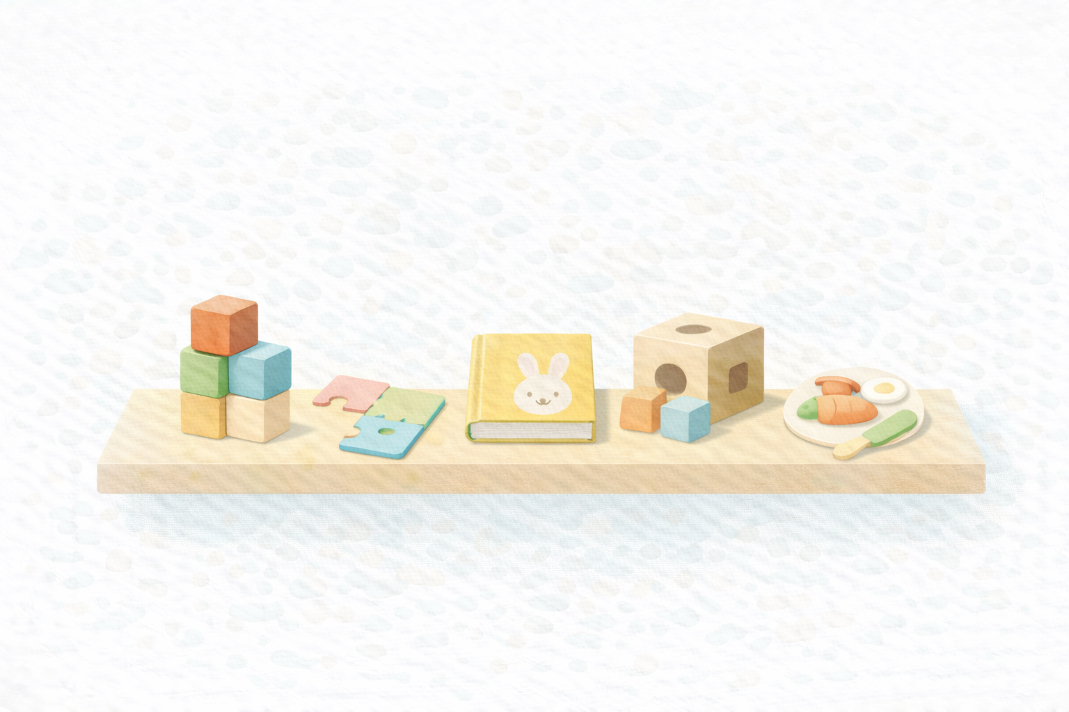 2歳 購入の少数精鋭セット