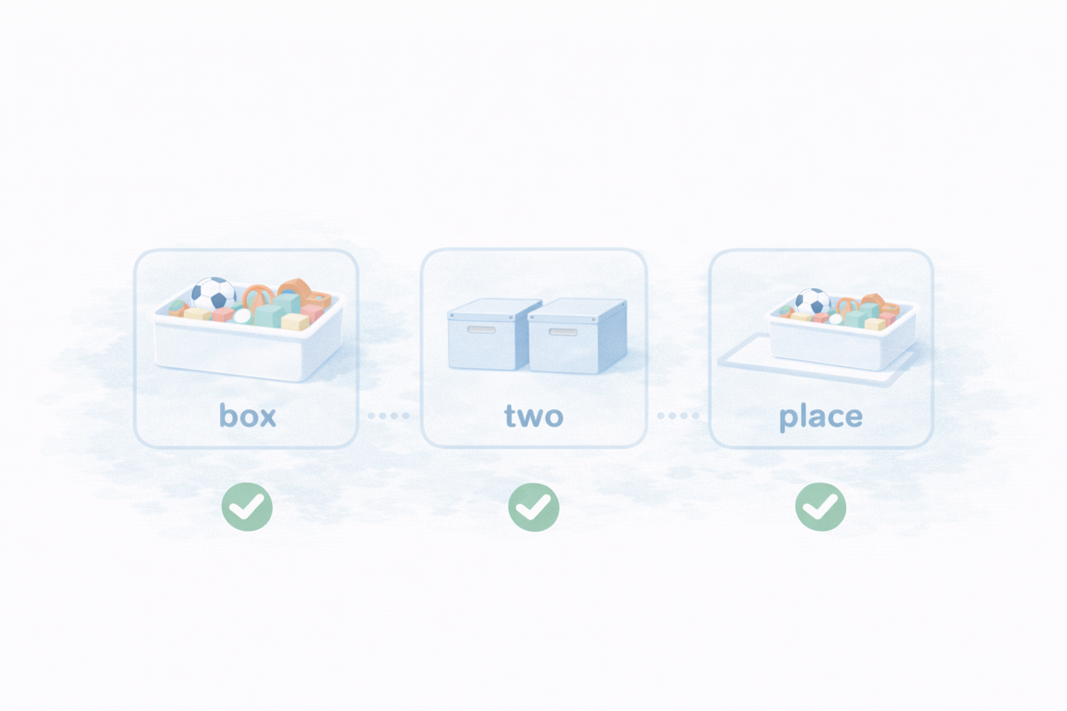散らからないルールは3つだけ