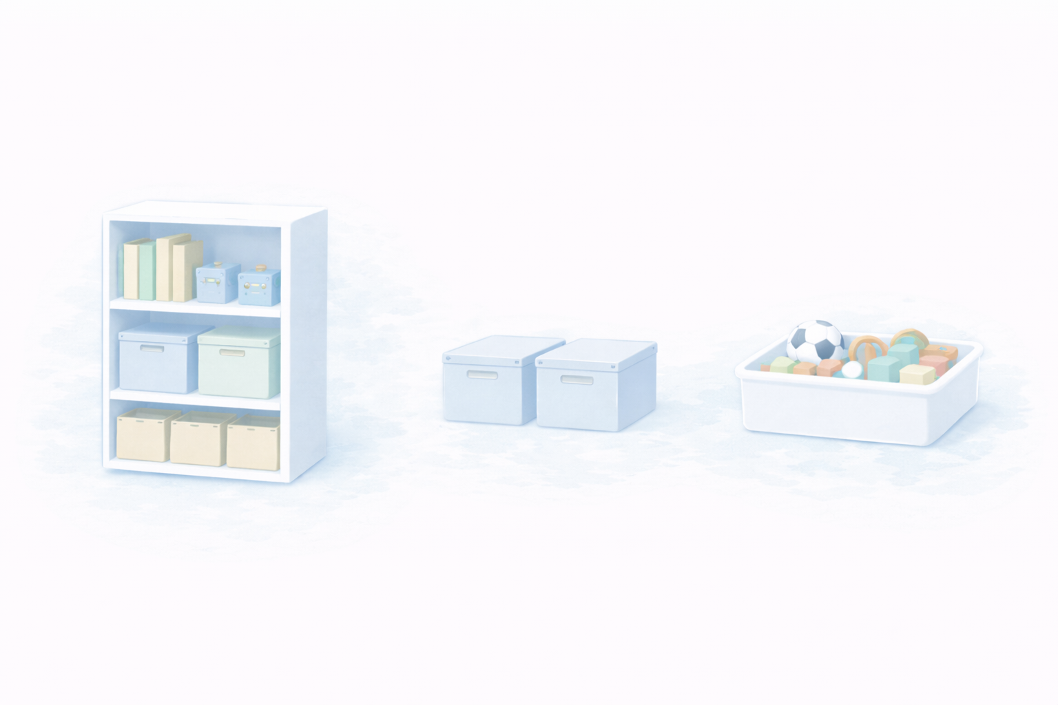 棚 箱 トレーの最小構成