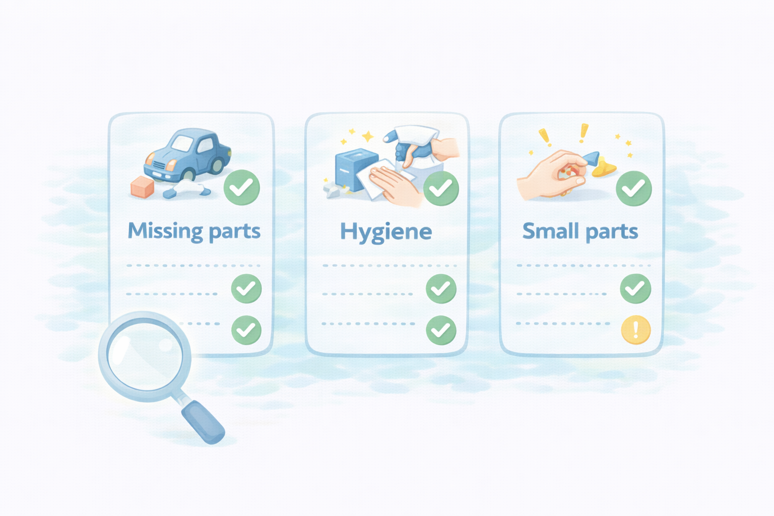 中古購入で失敗しない 3つの条件