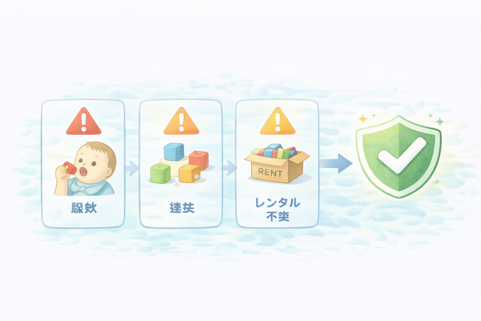 木のおもちゃ 衛生 安全 不安ポイント