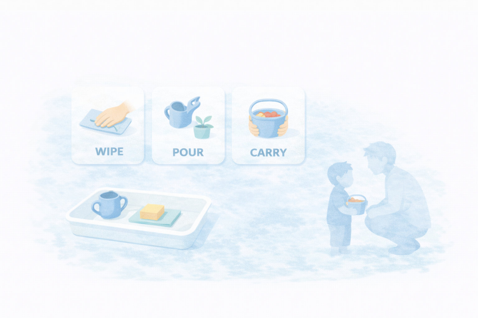 モンテ 家庭 生活動作 プラクティカルライフ