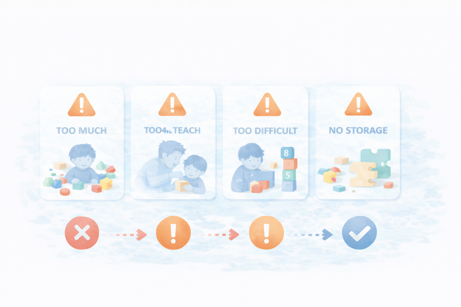 モンテ玩具 落とし穴 回避策